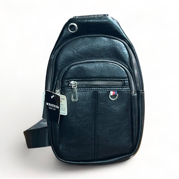 Westend Other - Westend Mens Pebble Sling Backpack Black, New